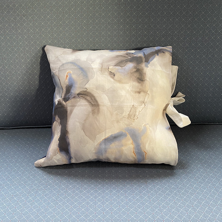 Linen Abstract Printed Pillows