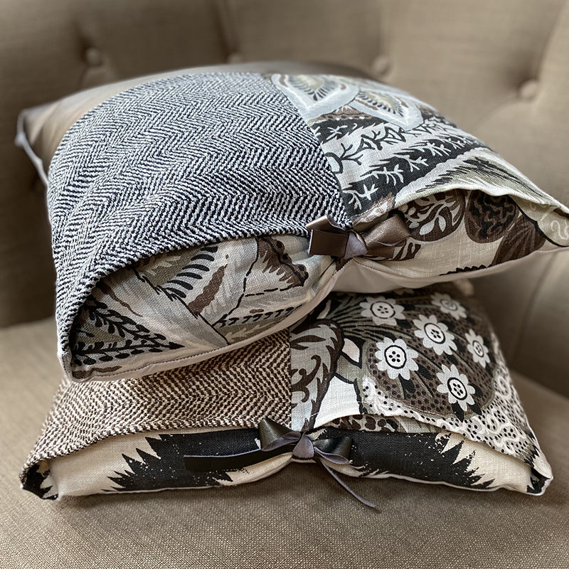 Square Patchwork Pillows