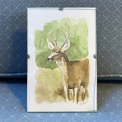 Woodland Watercolour Paintings