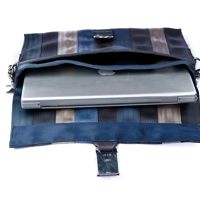 Recycled Seat Belt Laptop Bag