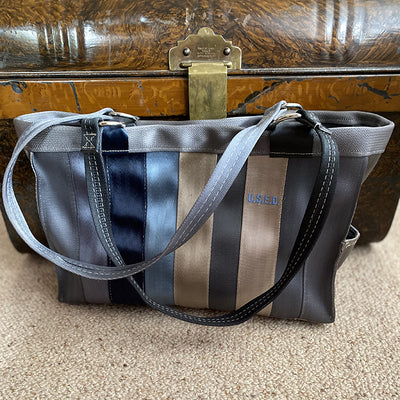 Large Recycled Seatbelt Tote Bag