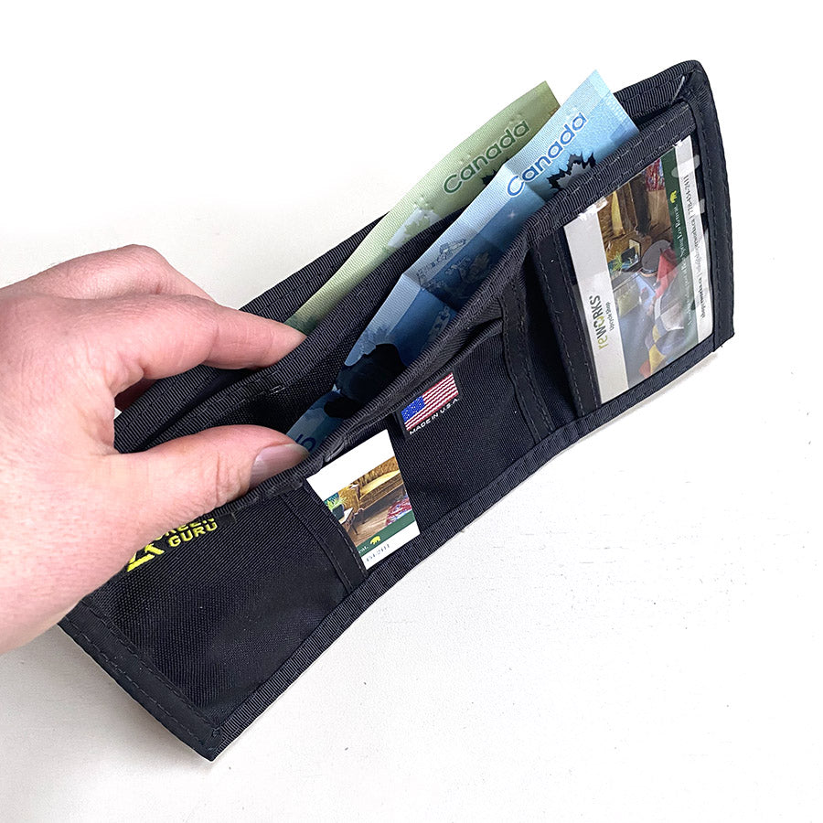 Recycled Bike Tire Tube Tri-fold Wallet