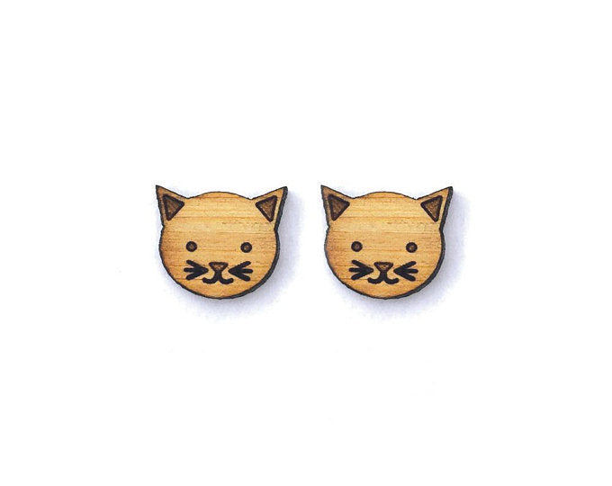 Tiny Bamboo Earrings