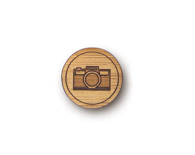 wood camera pin