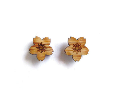 Tiny Bamboo Earrings