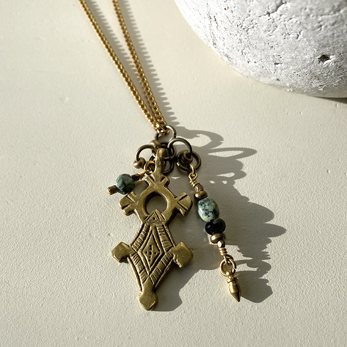 One-Of-A-Kind Brass Necklace